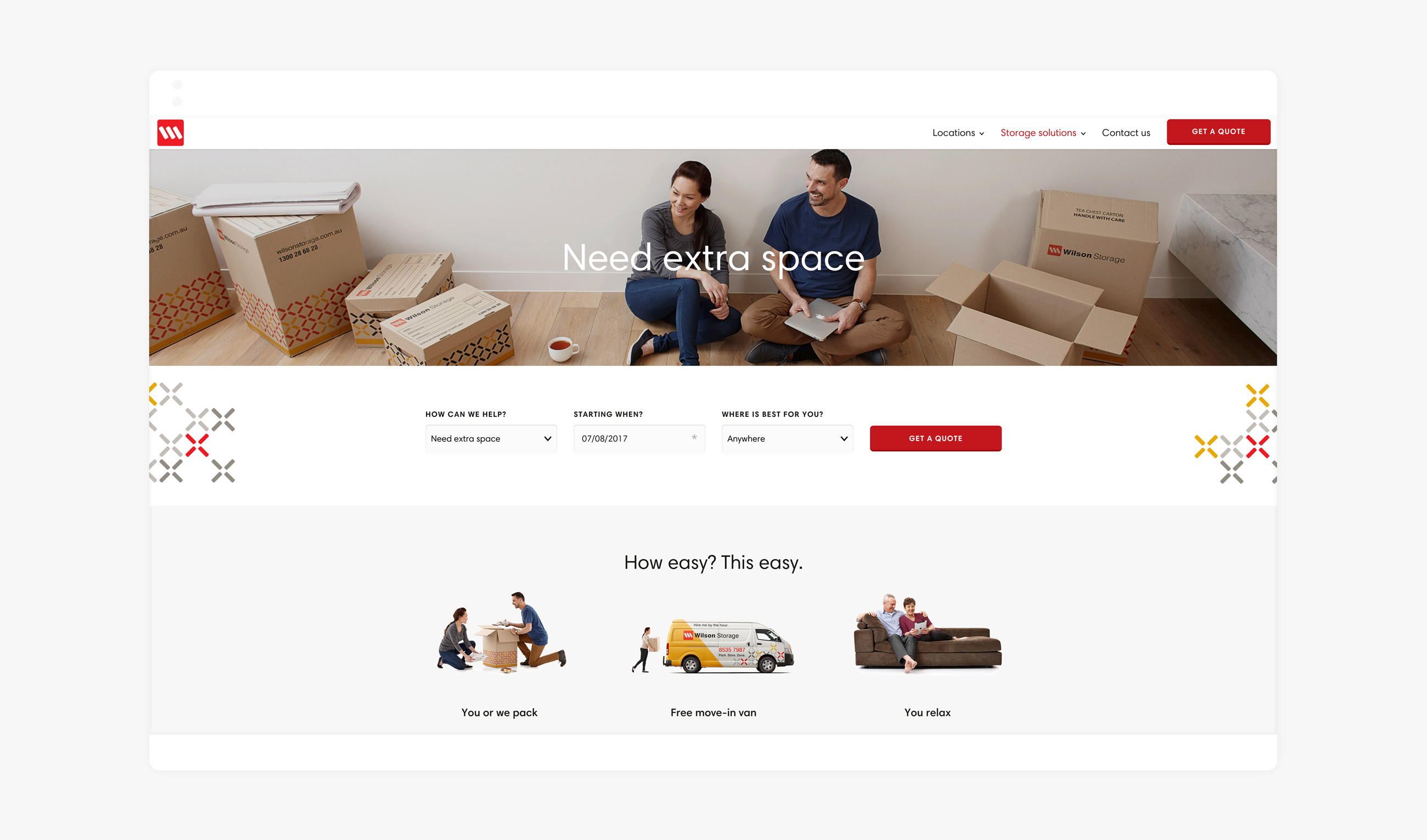 Wilson Storage metronome Agency