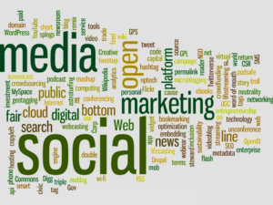 Content is still king - Word cloud of content marketing examples