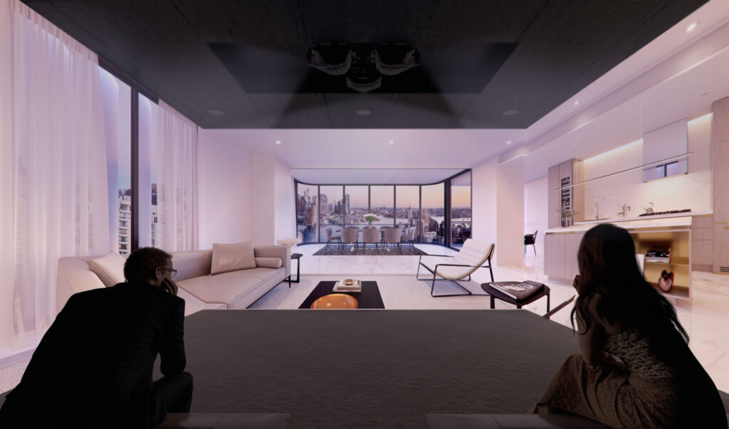 The beauty of the immersion suite - Blue at Lavender Bay Apartments
